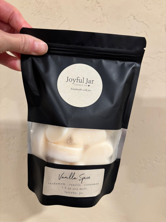 7.50 oz Soy Wax Melt - Vanilla Spice